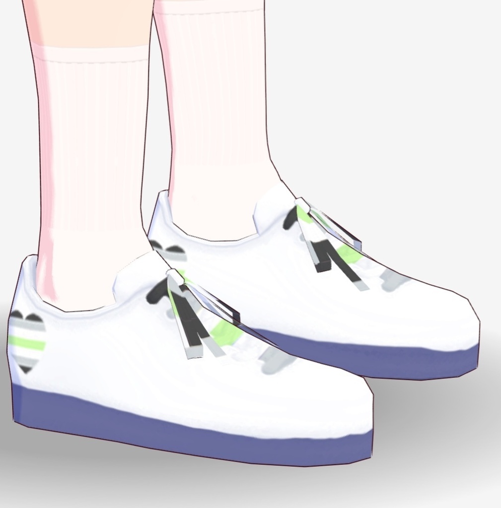 Vroid LGBTQ+ Shoes