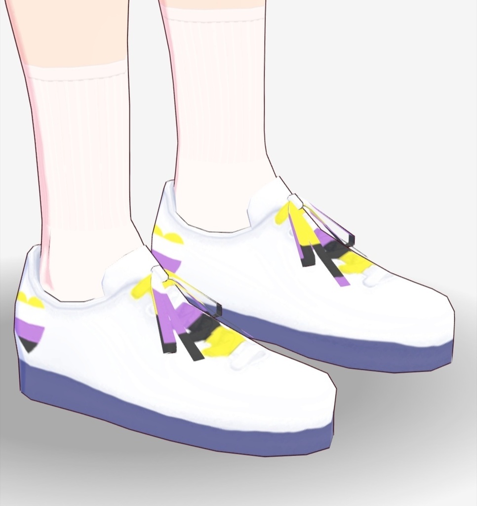 Vroid LGBTQ+ Shoes