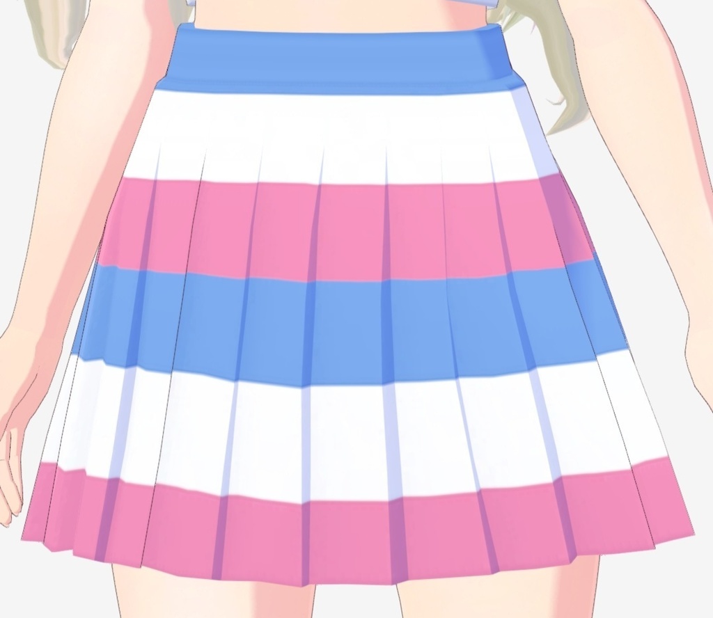 Vroid LGBTQ+ skirts