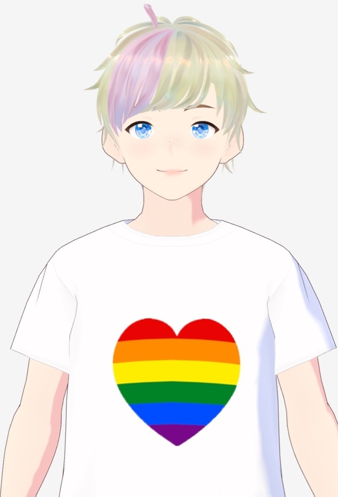Vroid LGBTQ+ T-shirt