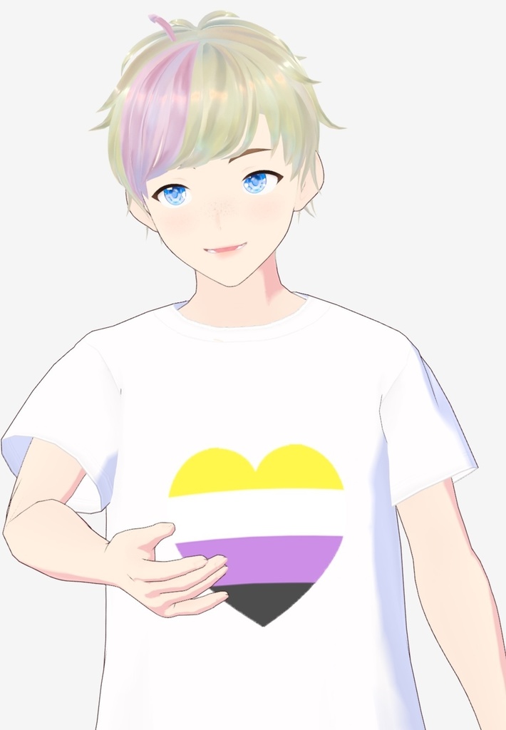 Vroid LGBTQ+ T-shirt