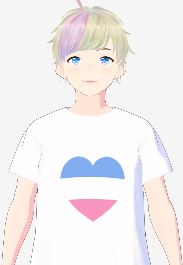 Vroid LGBTQ+ T-shirt