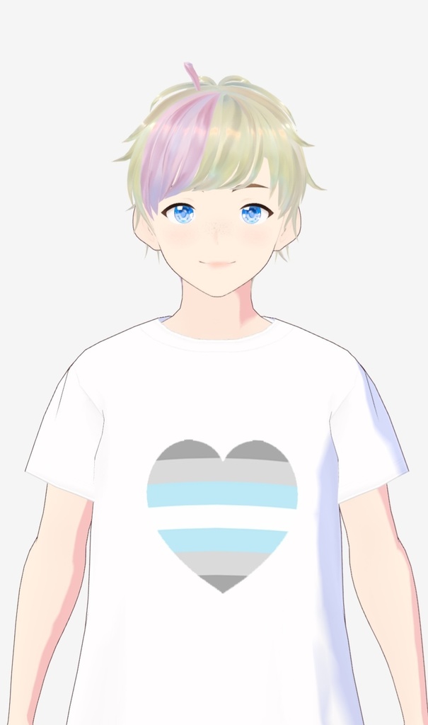 Vroid LGBTQ+ T-shirt