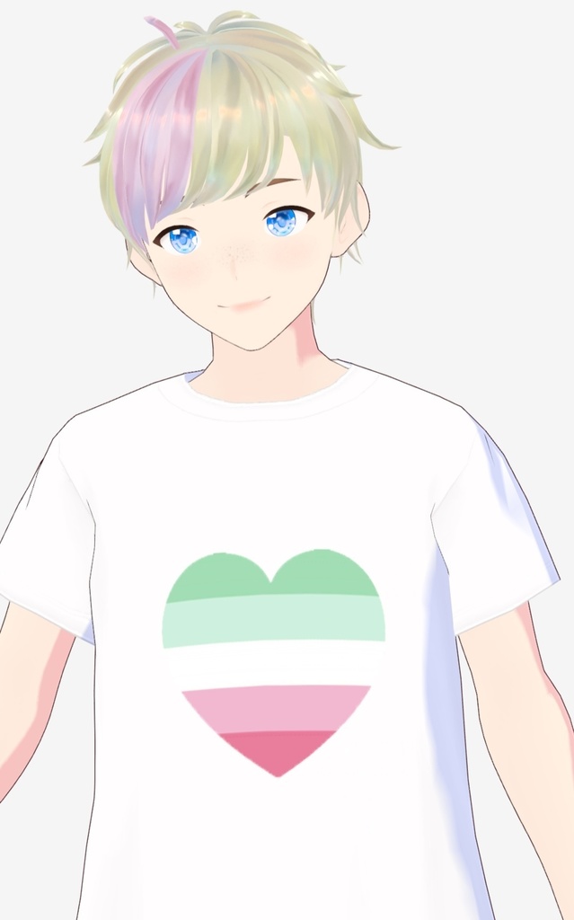 Vroid LGBTQ+ T-shirt