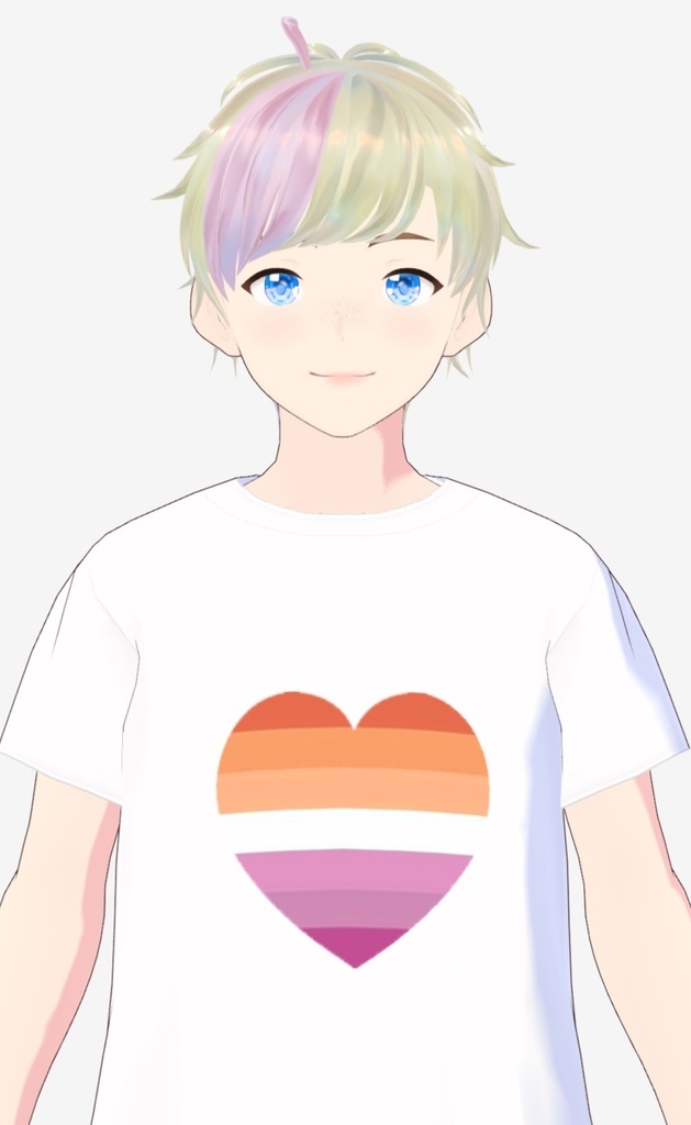 Vroid LGBTQ+ T-shirt