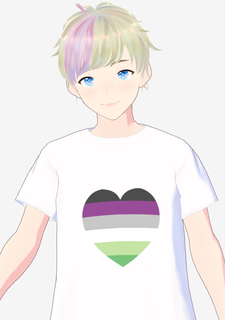 Vroid LGBTQ+ T-shirt