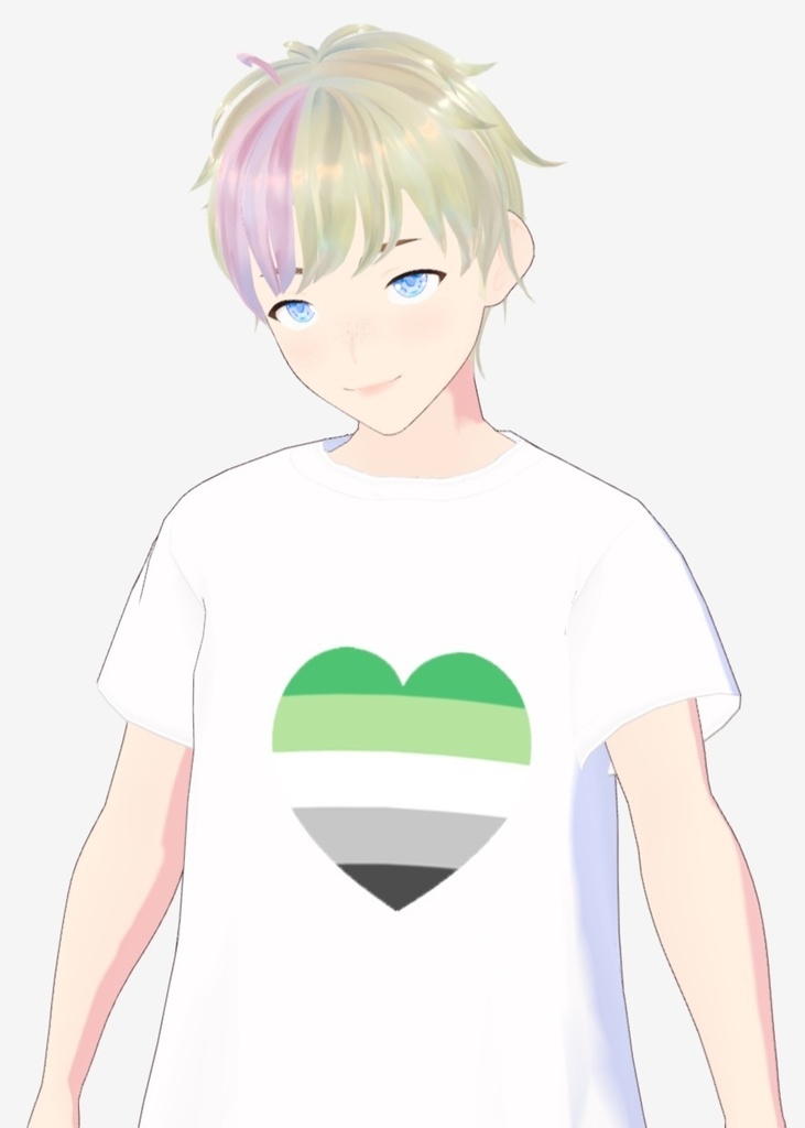 Vroid LGBTQ+ T-shirt