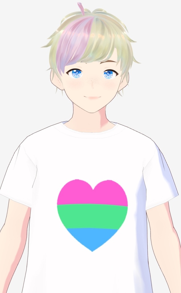 Vroid LGBTQ+ T-shirt