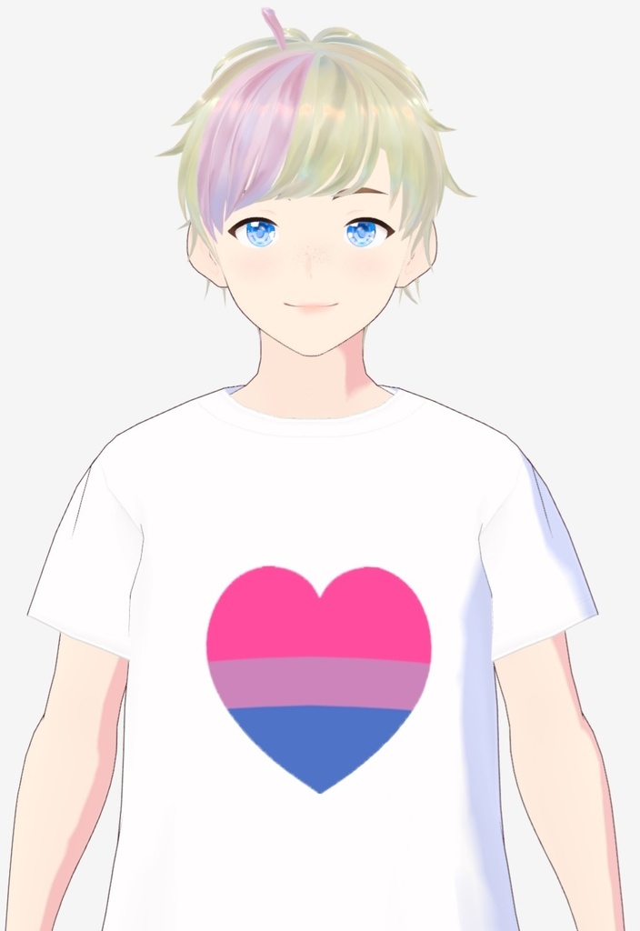Vroid LGBTQ+ T-shirt