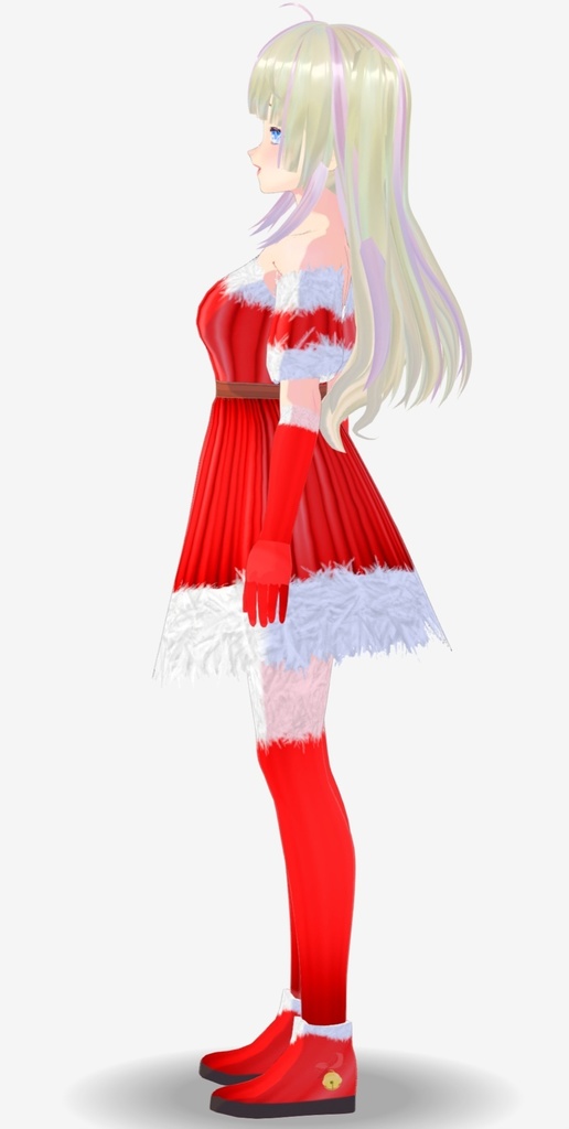 Vroid Christmas dress set xmas
