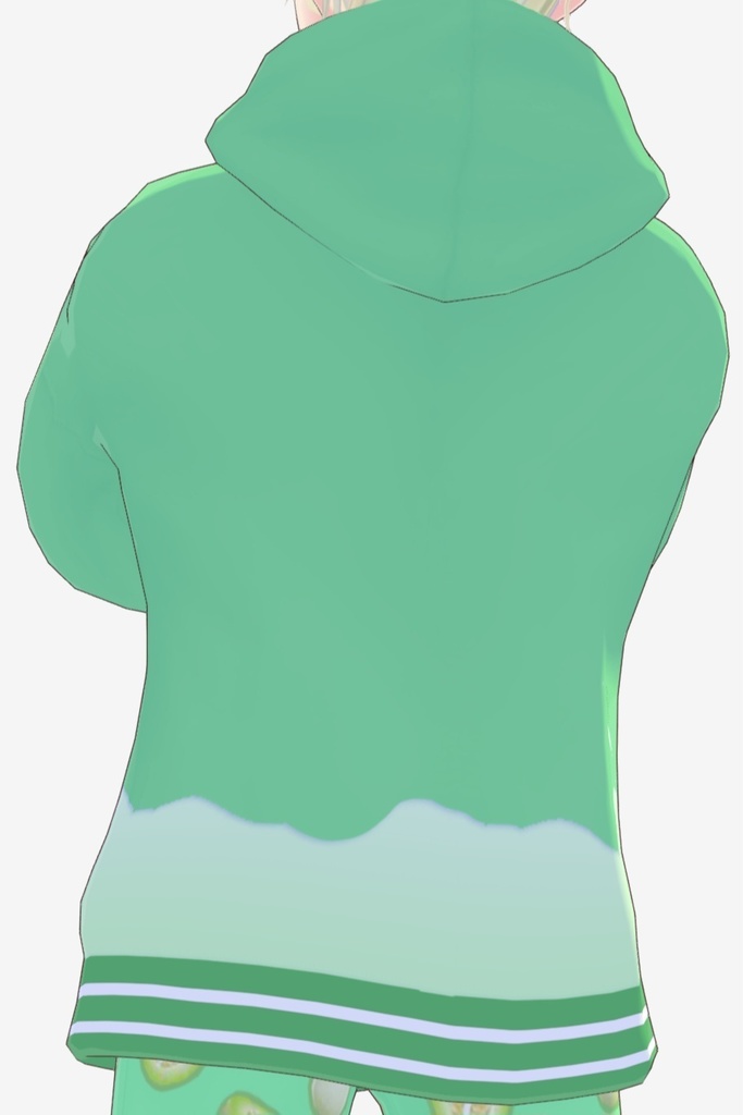 Vroid Korean Milk Hoodies and pants