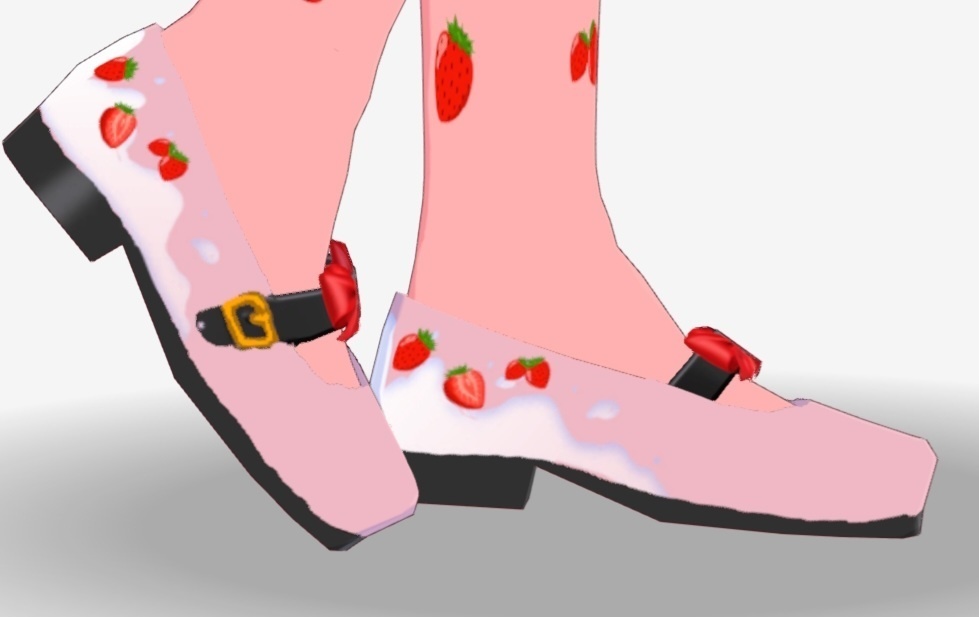 Vroid Korean milk t-shirt and skirt set