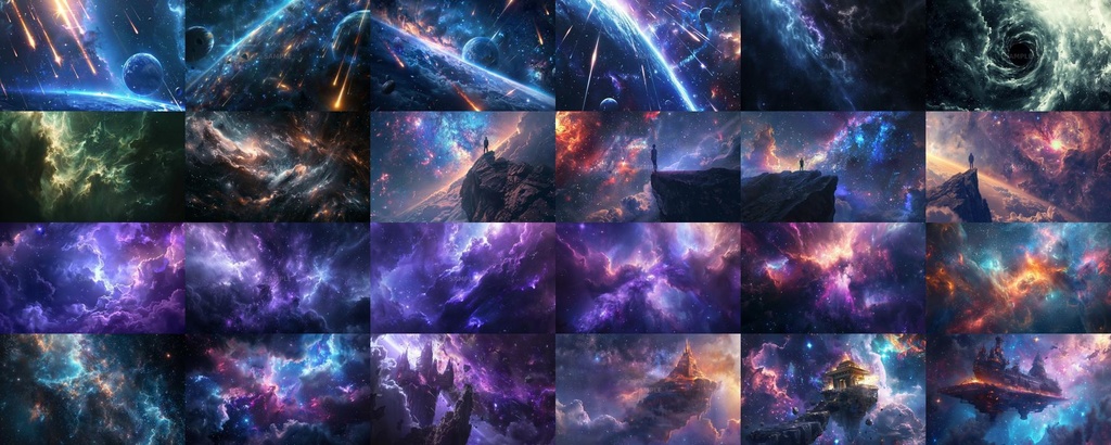 神秘の宇宙空間