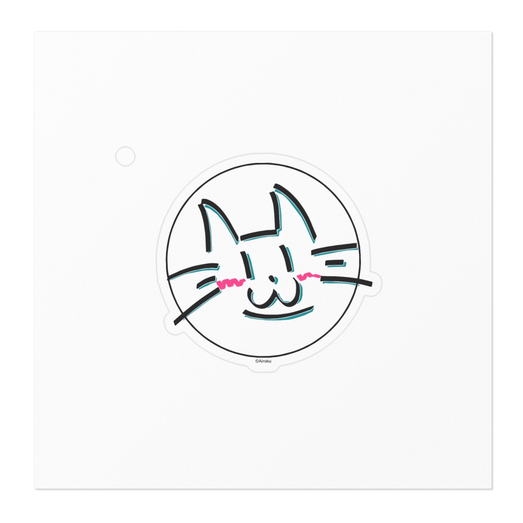 あいろくちゃんステッカー