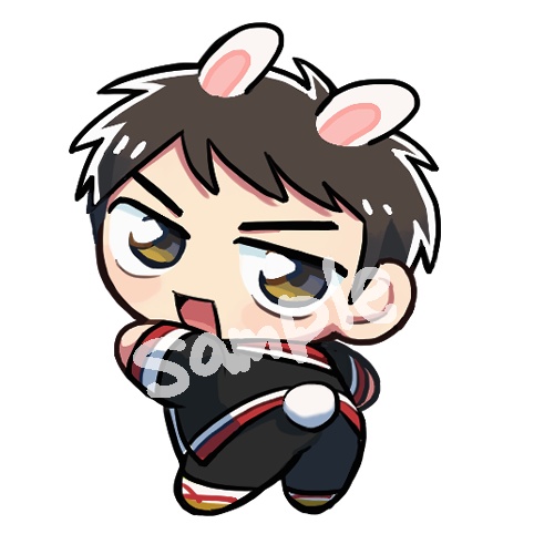 うさぎ三井　アクリルブロック