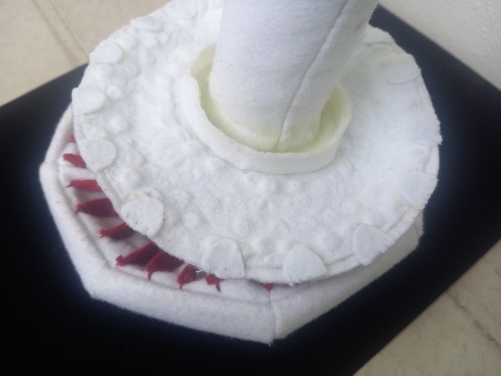 試作キノコぬいぐるみ_ハラタケ属Xanthodermatei節