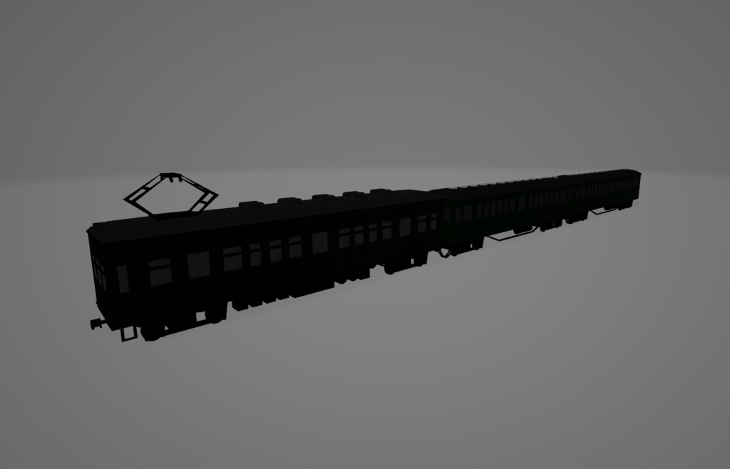 私鉄風支線型電車3両セットType1（旧宇部鉄道型風＋国鉄木造車改造車風）