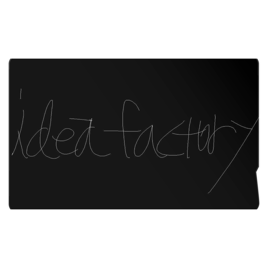 創作サークルideafactoryICカードステッカー