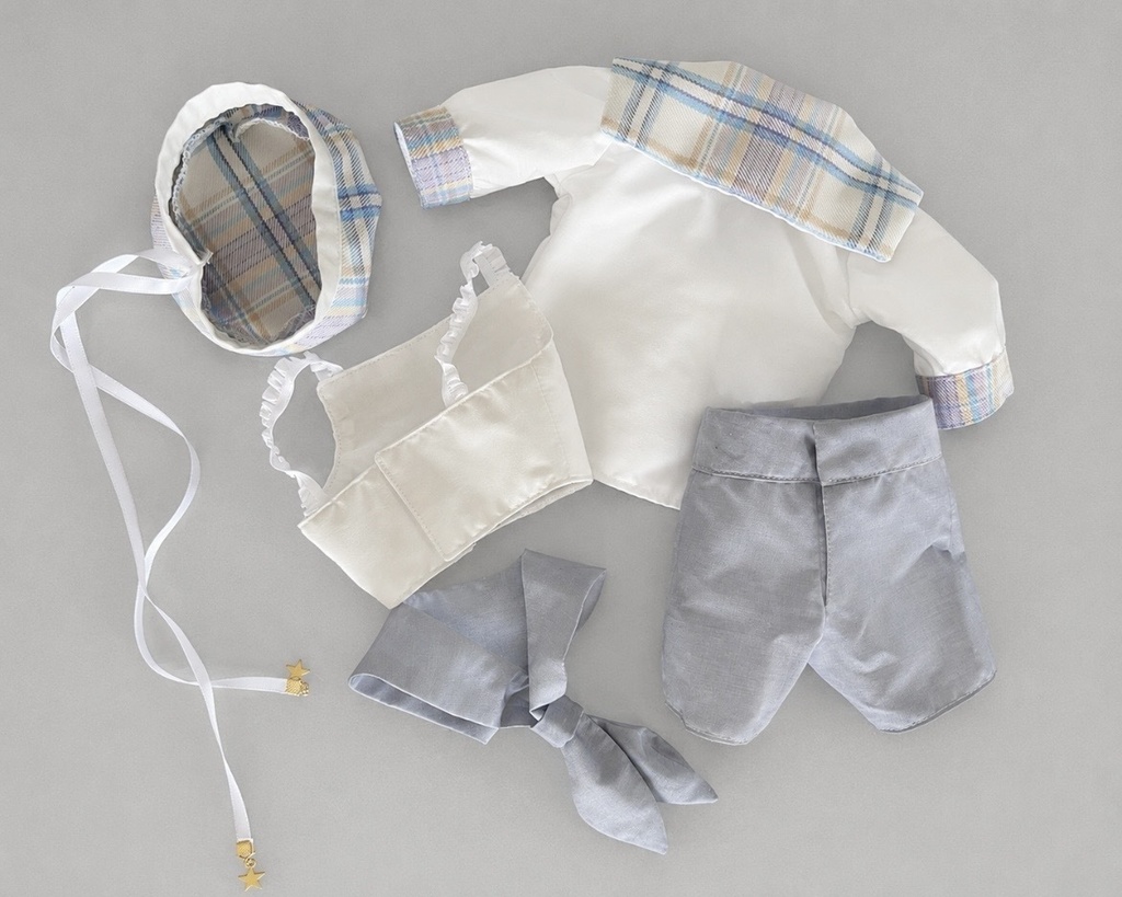 【1/3 60cm SD13boy~】夕空チェックのセーラー服セットアップ