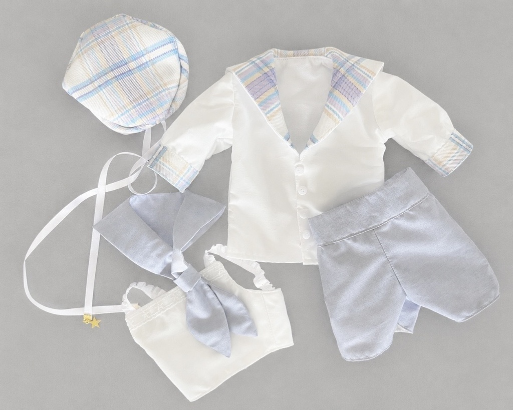 【1/3 60cm SD13boy~】夕空チェックのセーラー服セットアップ