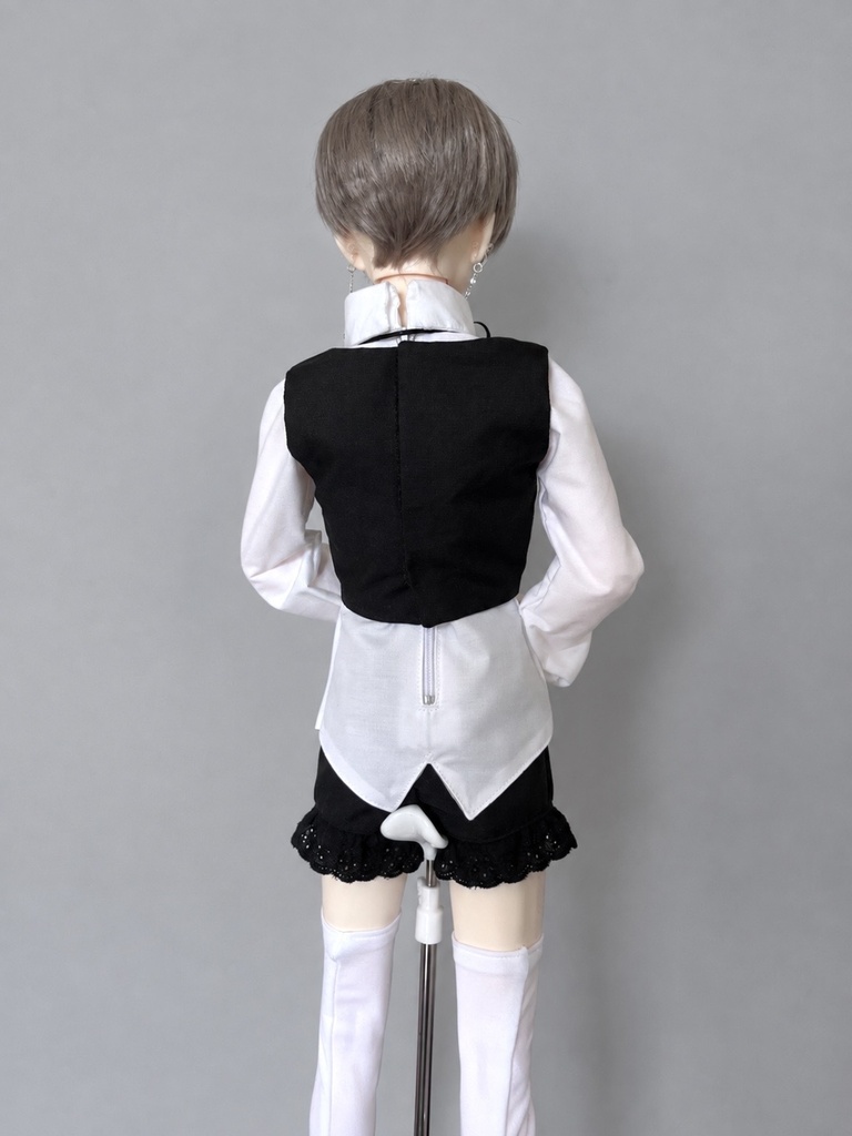 【1/3 60cm SD13boy~】星守さん 編み上げベストのセットアップ