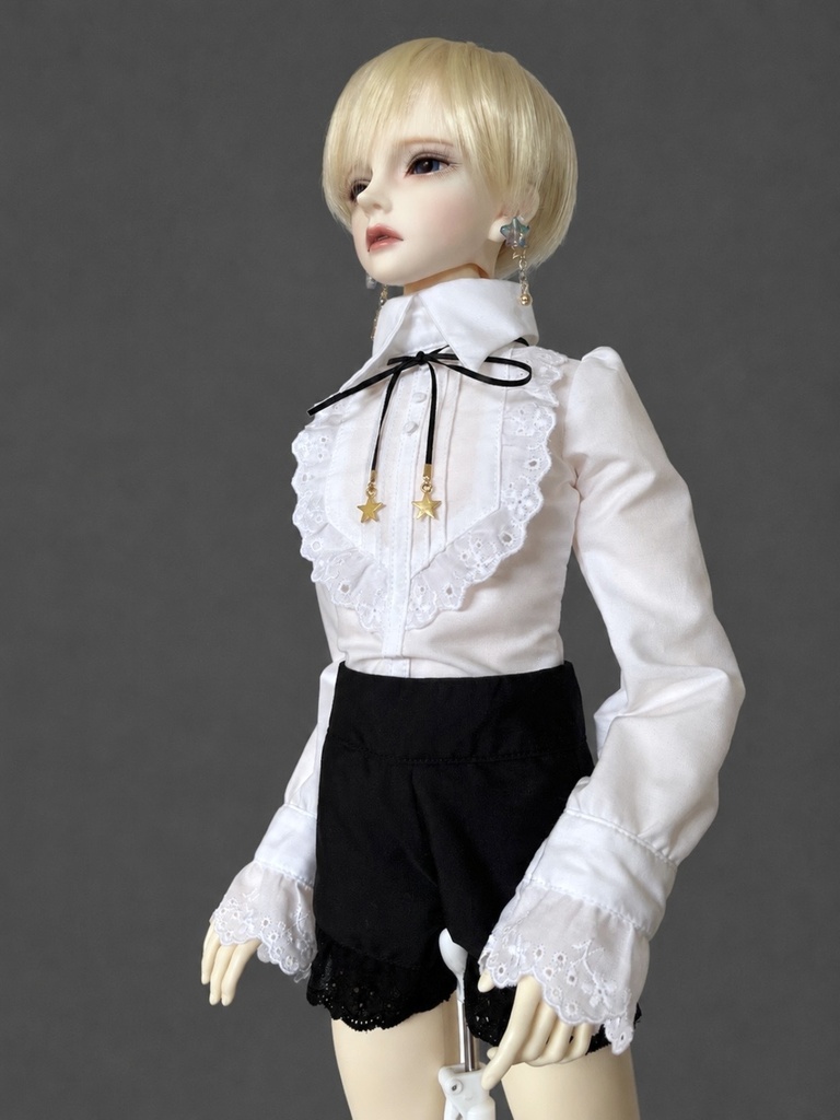 【1/3 60cm SD13boy~】星守さん 編み上げベストのセットアップ