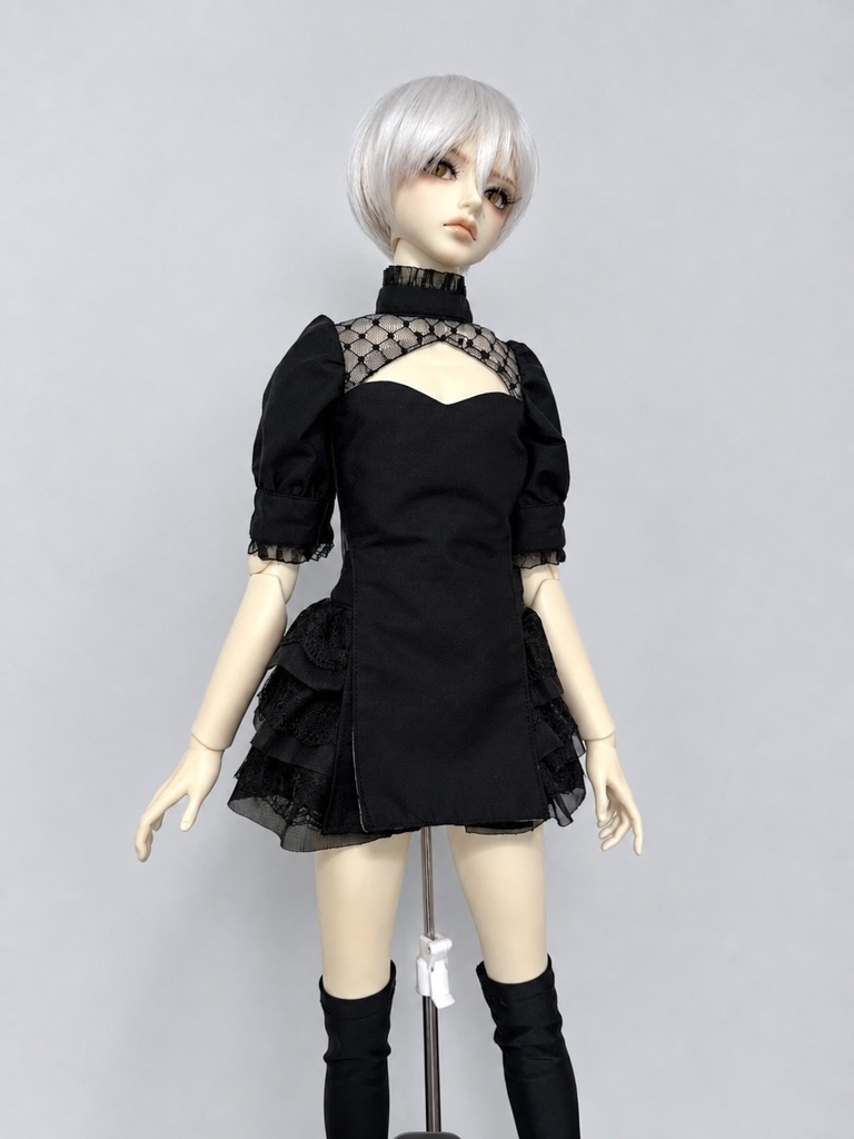 【1/3 60cm SD13boy~】胸元シアートップスとフリルパンツのセット