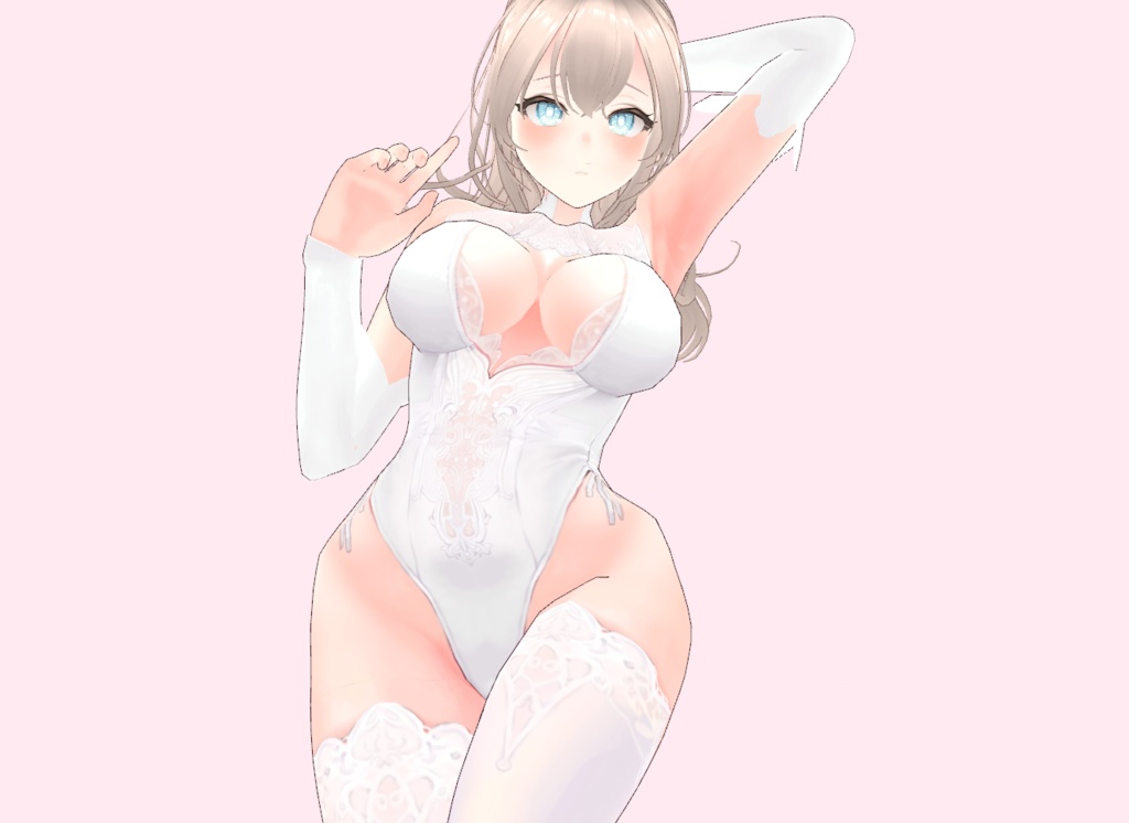 【Vroid】pure lace leotard ピュアレースレオタード