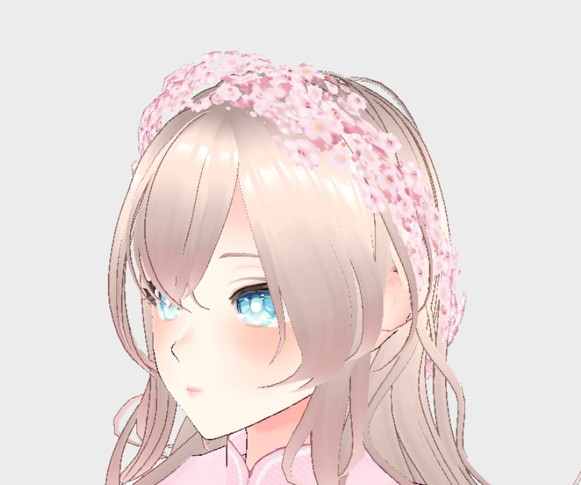 【Vroid】サクラアイドルスカート