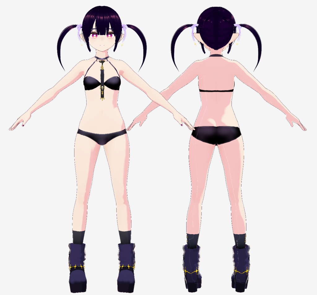 【Vroid model data】majyo maco