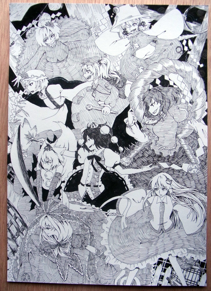 【原画】東方風神録 ※完売