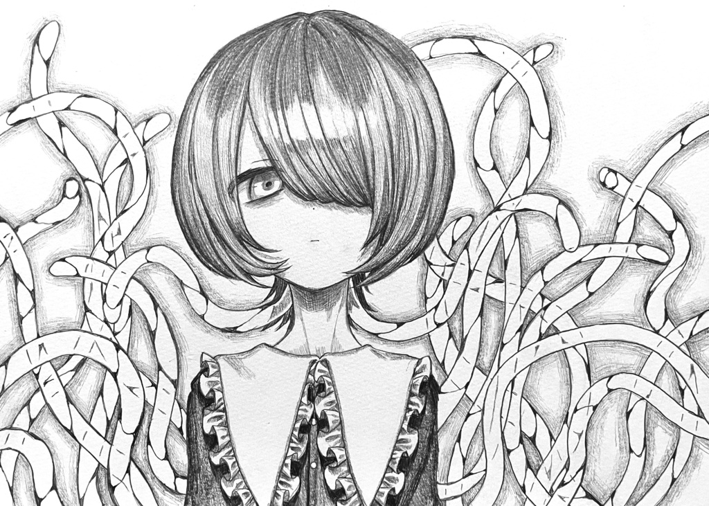 くらげの絵