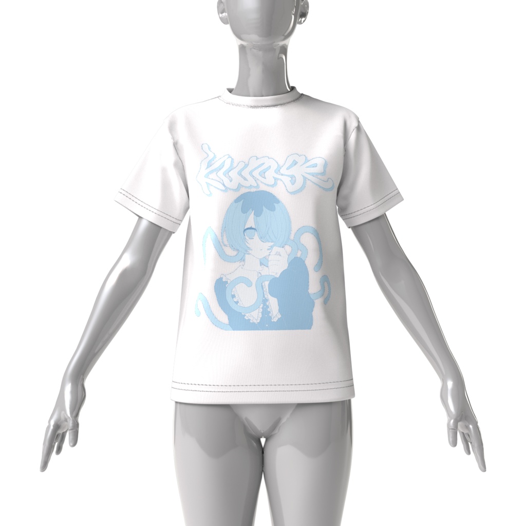 くらげふわふわTシャツ