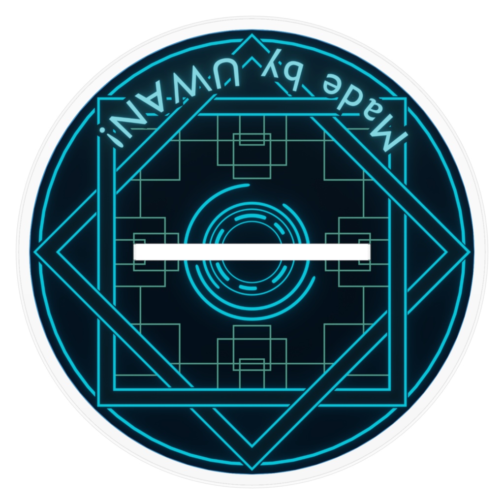 Vtuber「ウワン」のアクリルフィギュア~グラフィティ風~