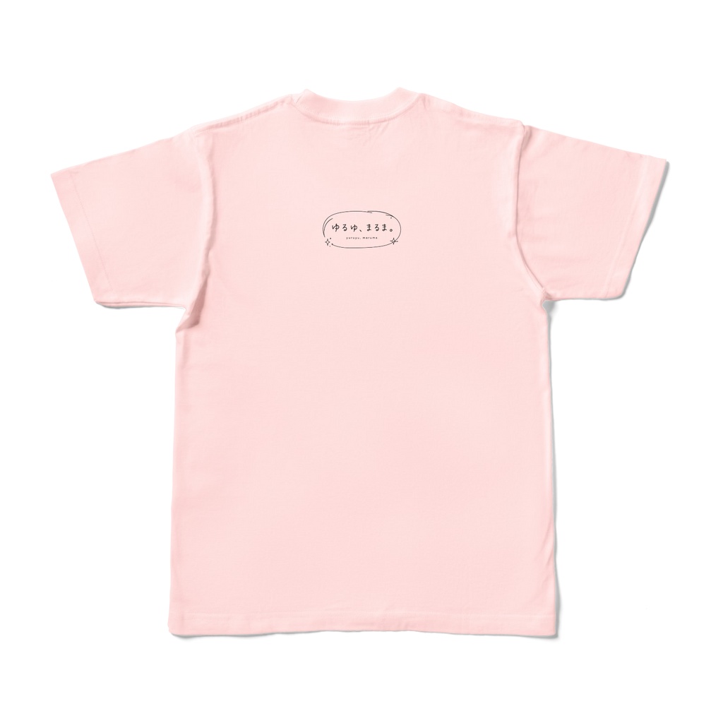 ゆるゆ、まるま。|韓国料理シリーズ|キムチ Tシャツ(ライトピンク)