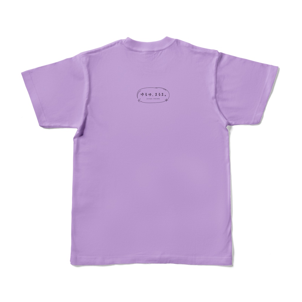 ゆるゆ、まるま。|韓国料理シリーズ|キンパ Tシャツ(ライトパープル)