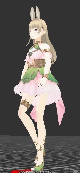 [VROID]Typical Bunny Girl MMORPG Mage VRM Model - CatLoaf University ...