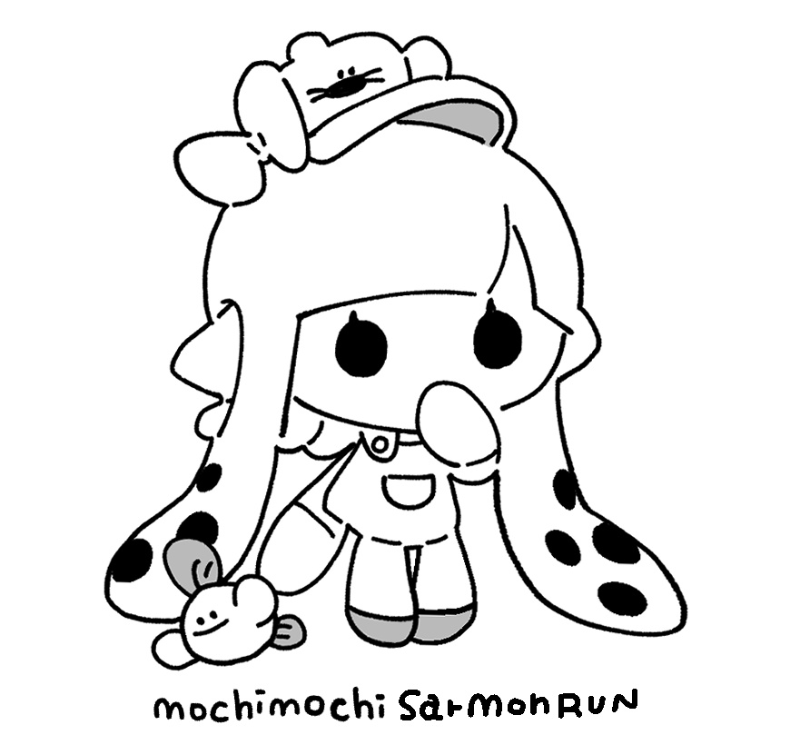 『もちもちサーモン柄』▶バネ口カードケース