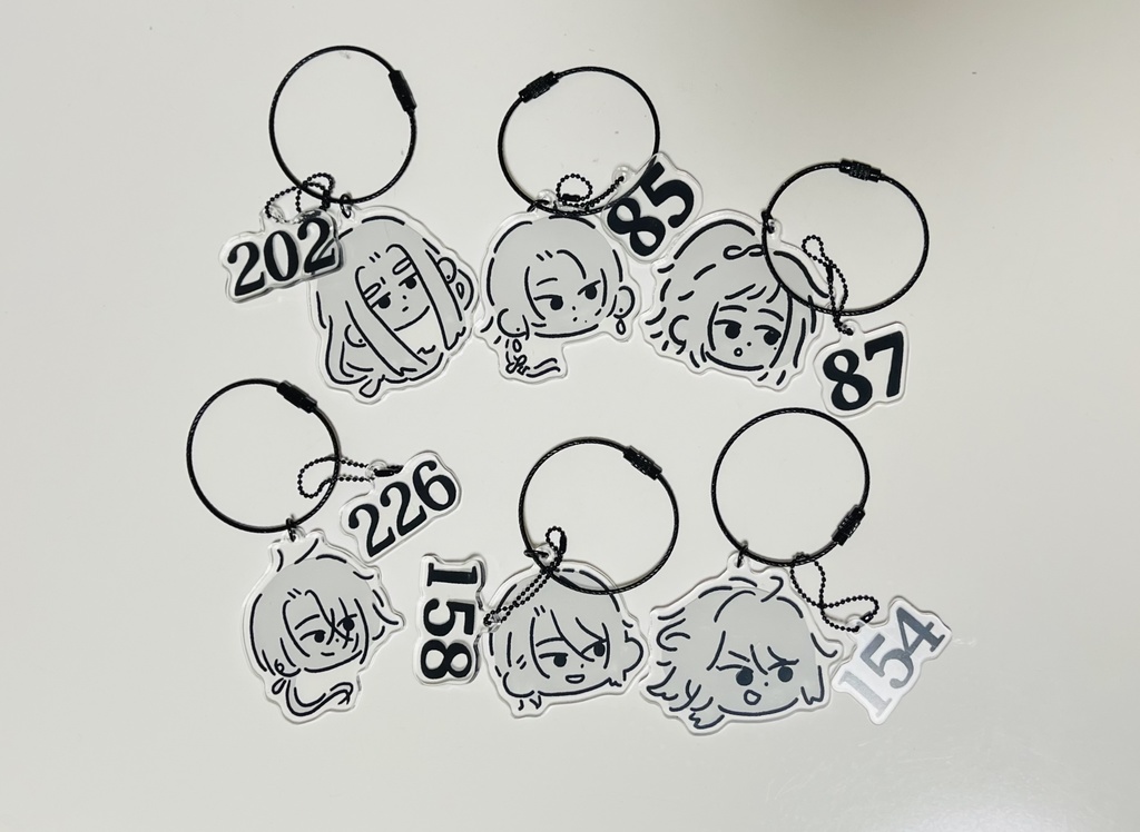 アクリルキーホルダー