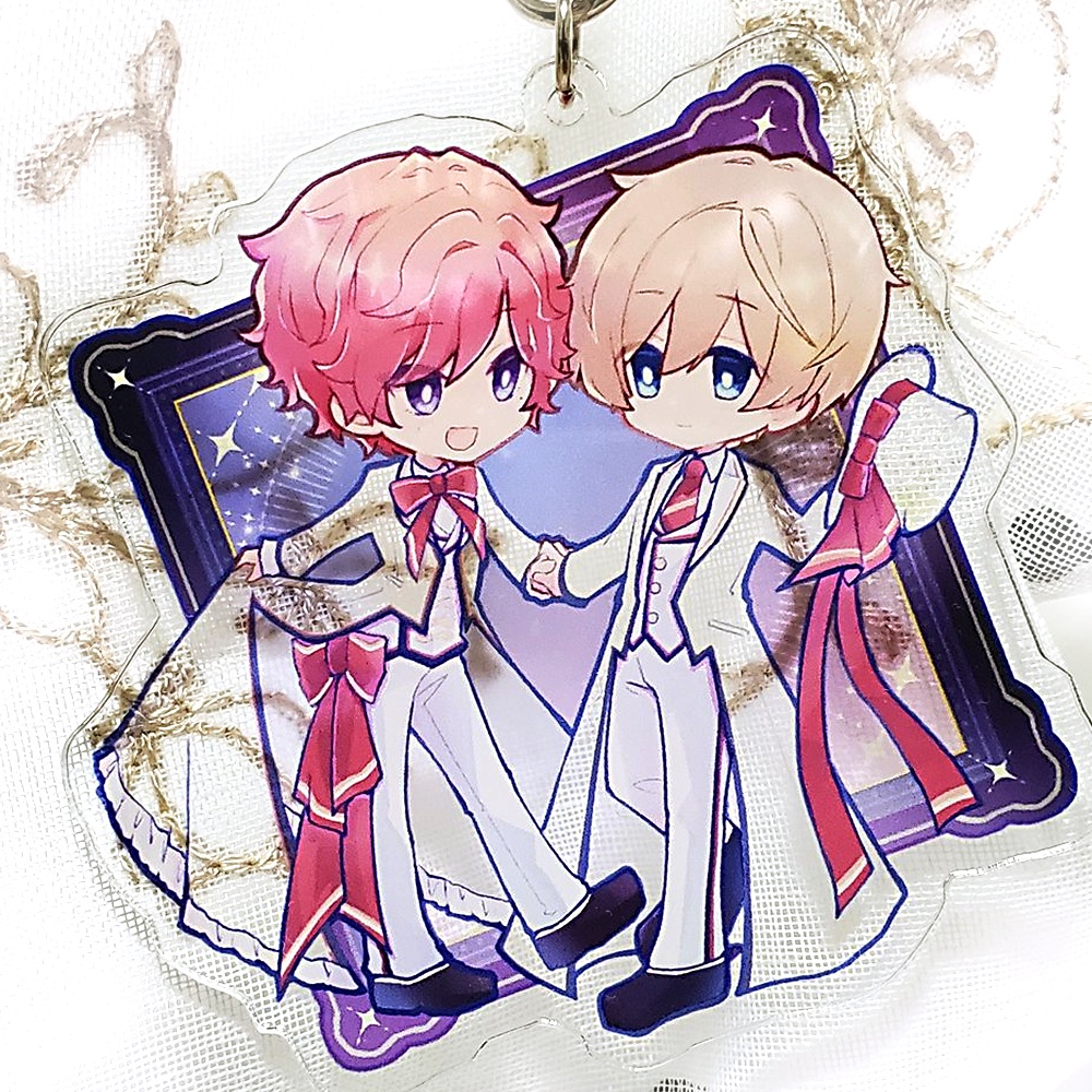 西師弟おそろいおめかしアクリルキーホルダー