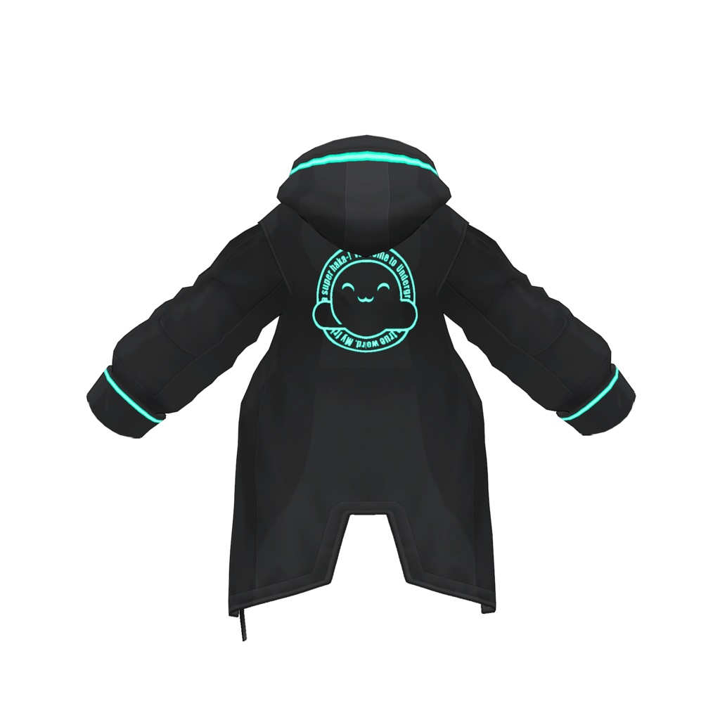 【光る】スーパーハカーサイバーパーカー【XWear】