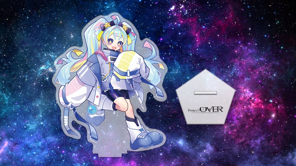 【アクスタ12cm大】宇佐木・ギャラクティック・宙子(ギャ・ギャ・ギャ・ギャラクシー) 