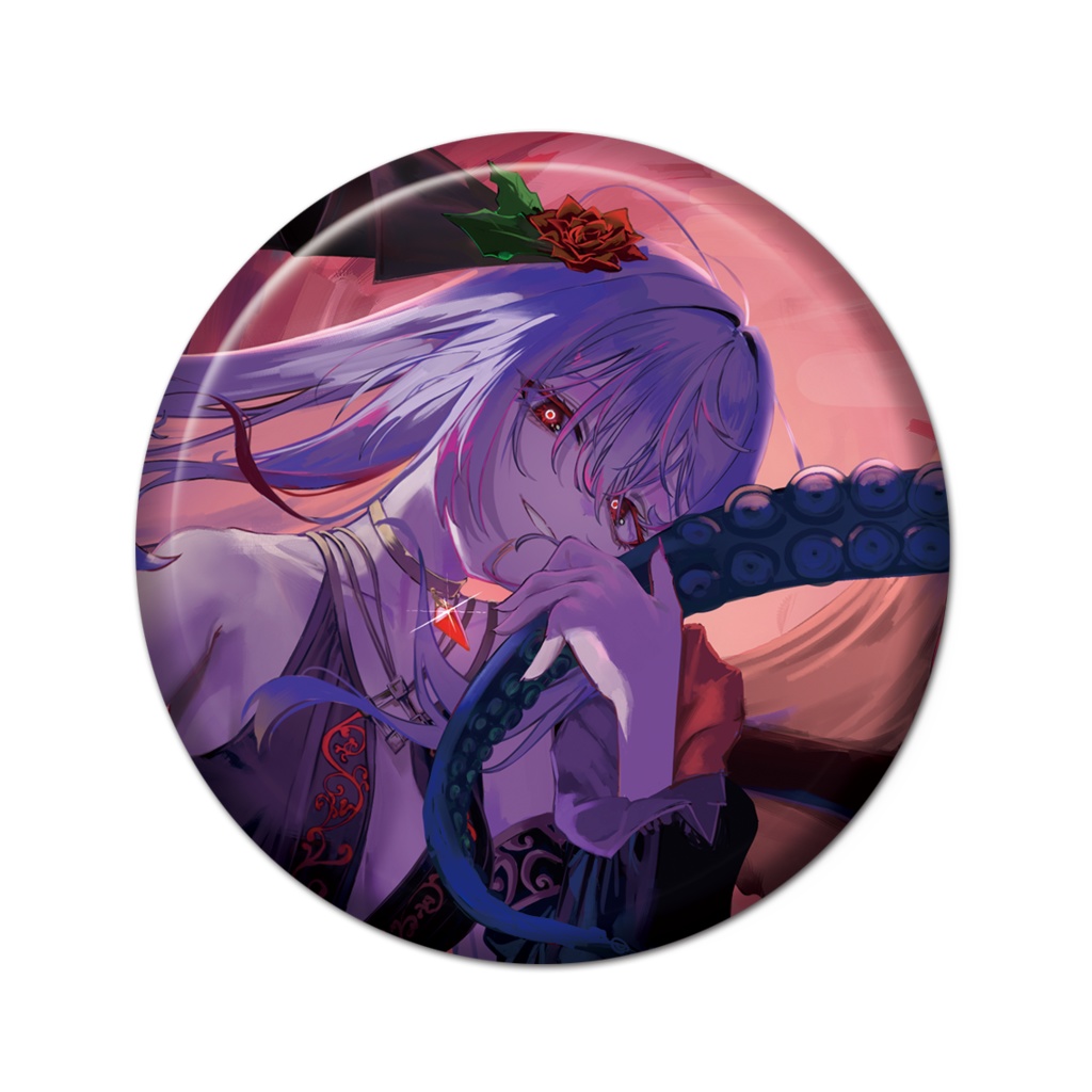 【57mm缶バッジ】クティラ[Project:OVER]【深怨に舞う】