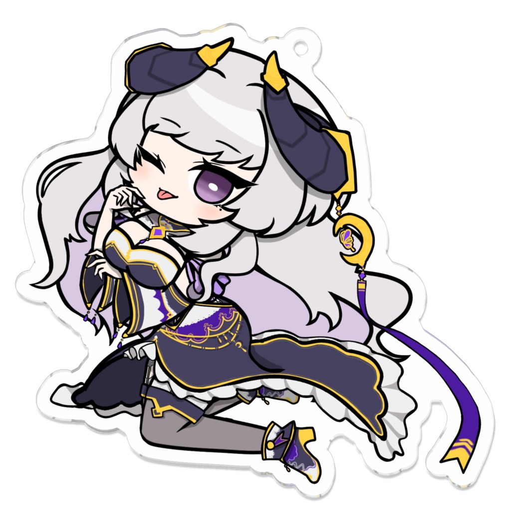 アクリルキーホルダー(SDイラスト:てへぺろ)