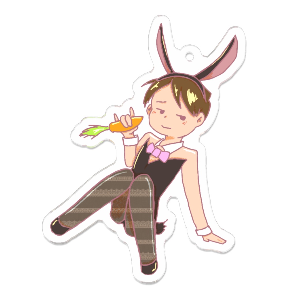 バニー教授アクリルキーホルダー