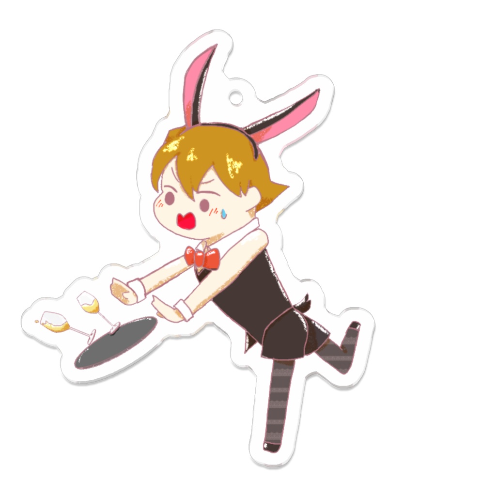 バニールークくんアクリルキーホルダー