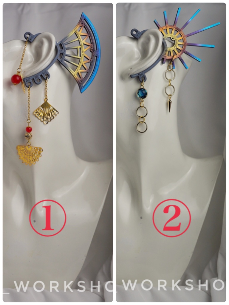 希望の炎で焼いた耳飾り