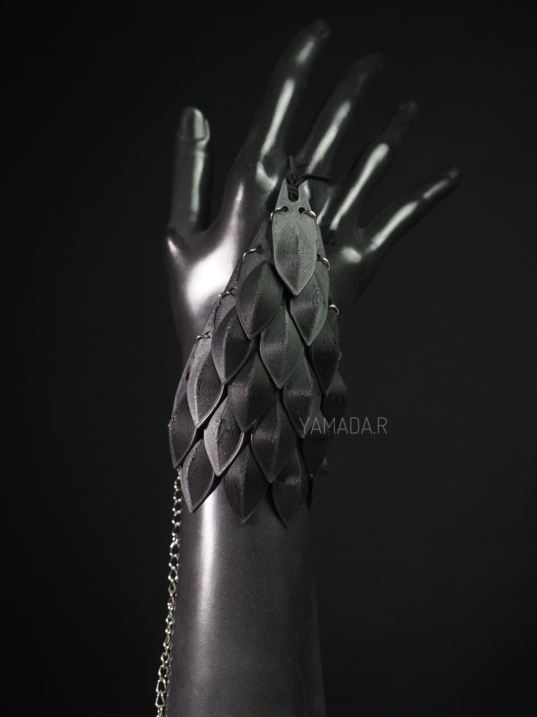 【キット】ドラゴン鱗のハンドアクセサリー