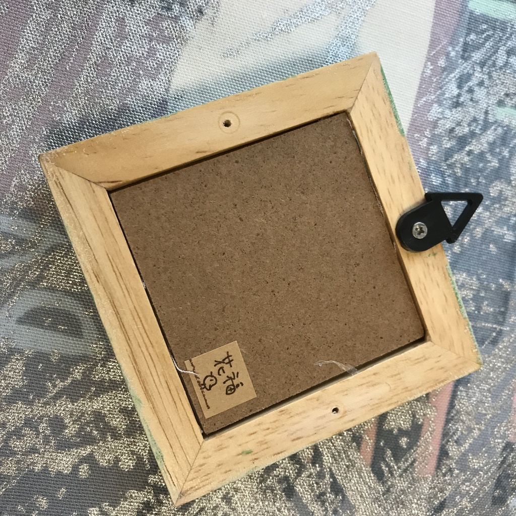 木片イラストミニ額 2種類