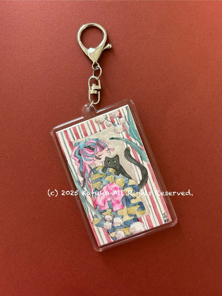 原画キーホルダー　チェキサイズ